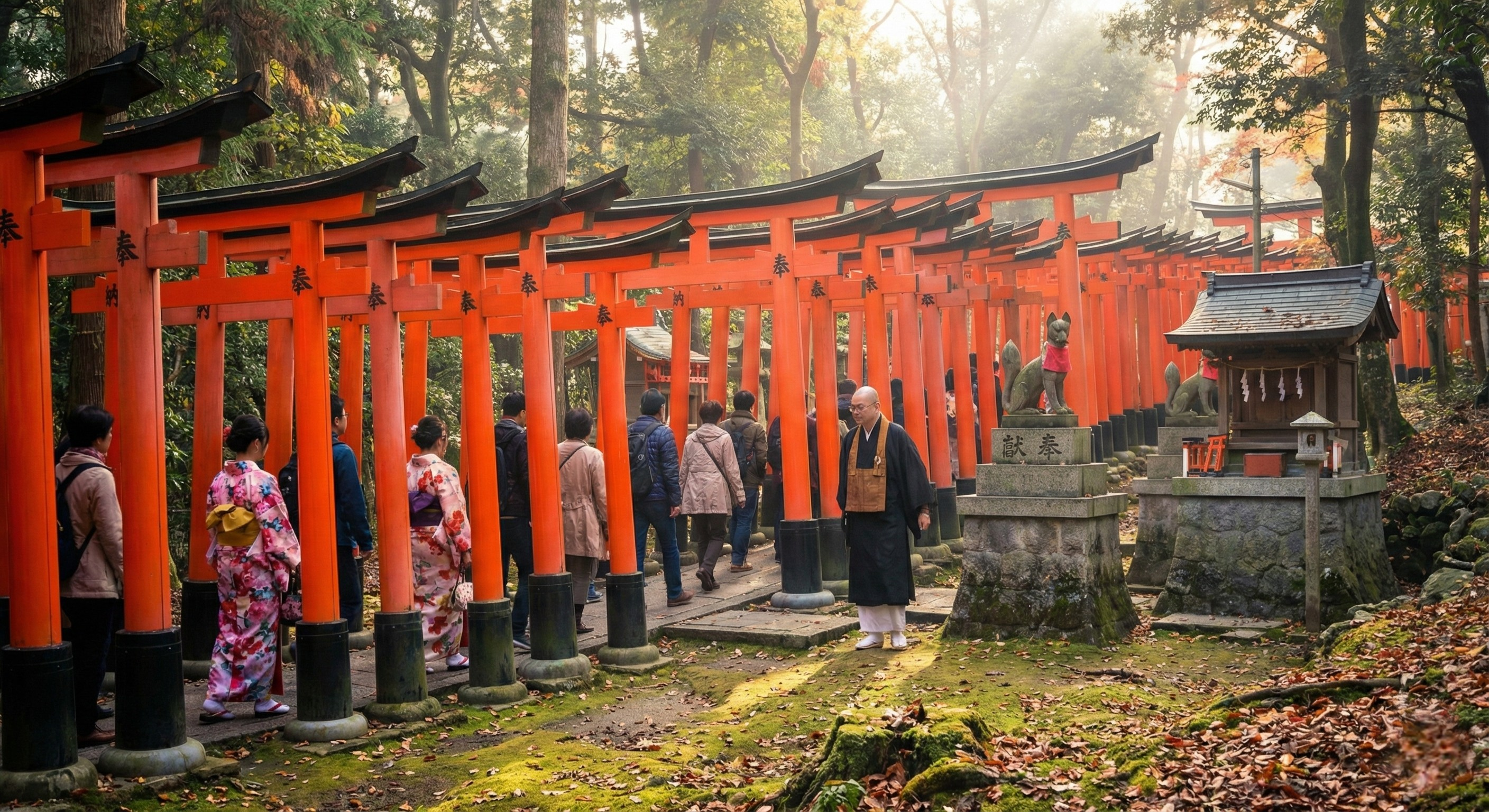 Du lịch Nhật Bản Kyoto Fushimi Inari