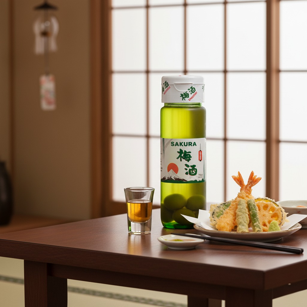 Sự kết hợp hoàn hảo giữa umeshu và ẩm thực Nhật Bản hiện đại