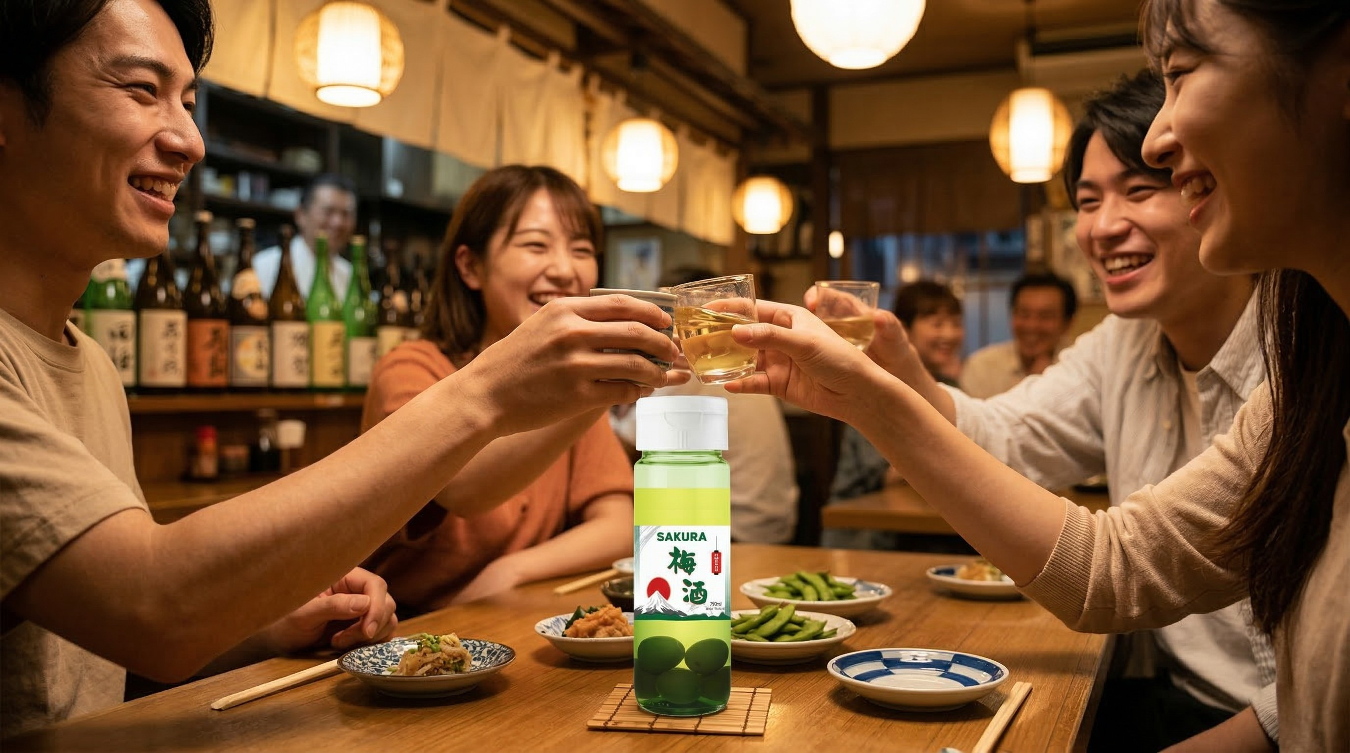 Rượu mơ nhật xu hướng thưởng thức của giới trẻ hiện đại