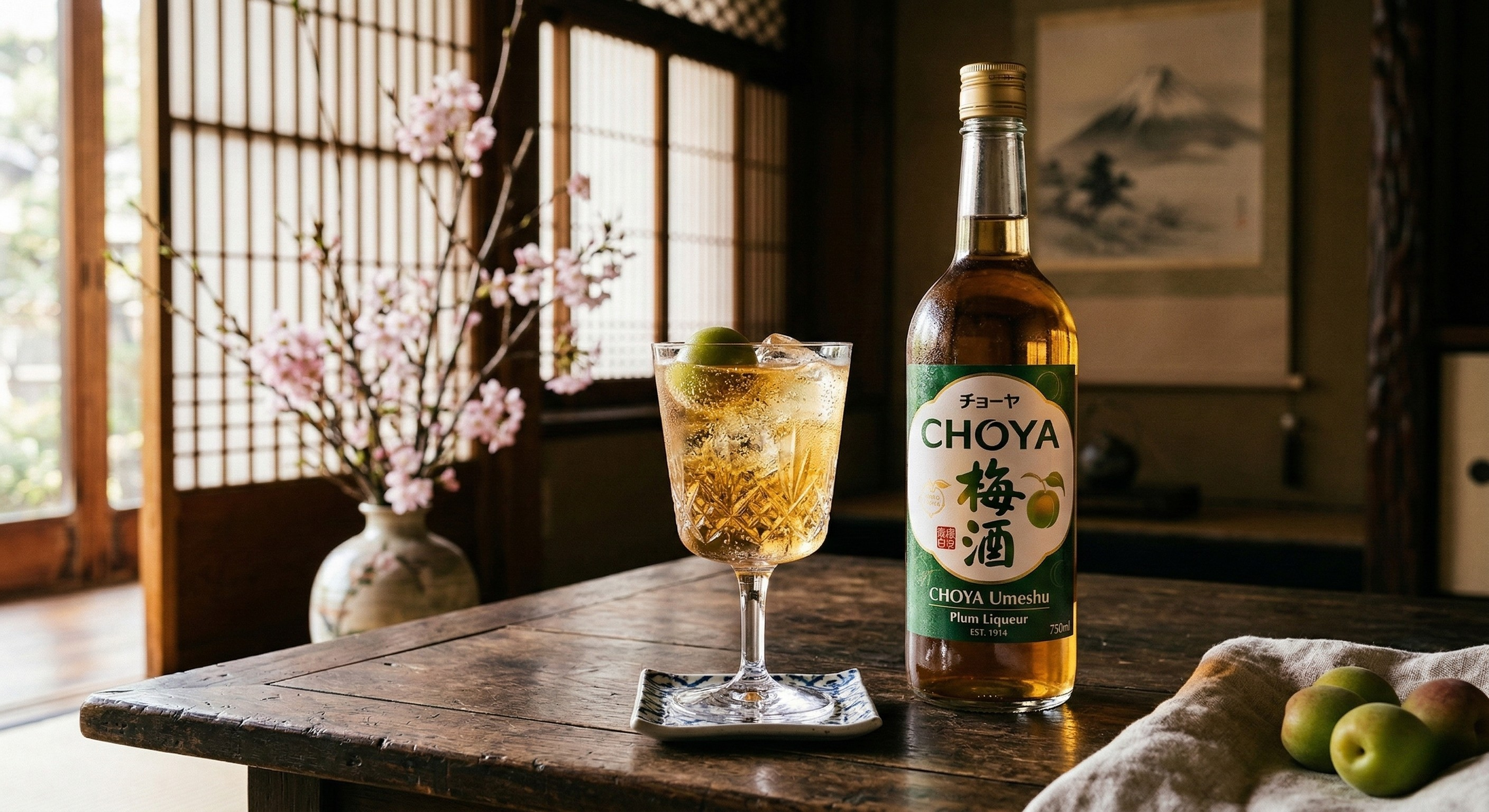 Rượu mơ choya và văn hóa thưởng thức umeshu Nhật Bản