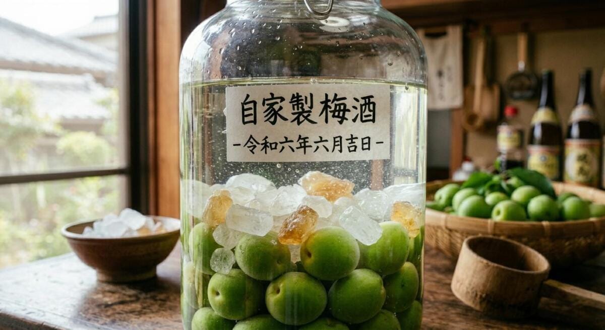 Quy trình ngâm rượu mơ Nhật Bản truyền thống